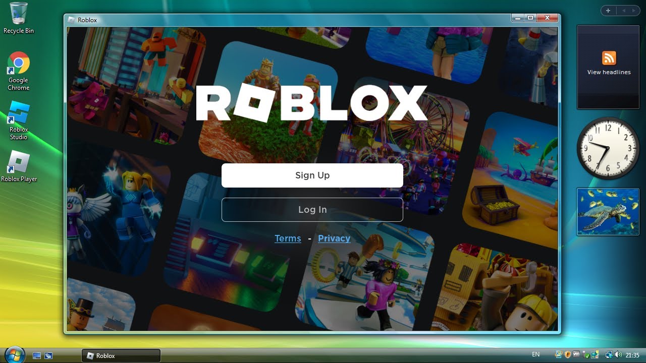 How to run Roblox Player on Ubuntu Linux. Solving the Roblox no longer  supports Windows XP or Vista.