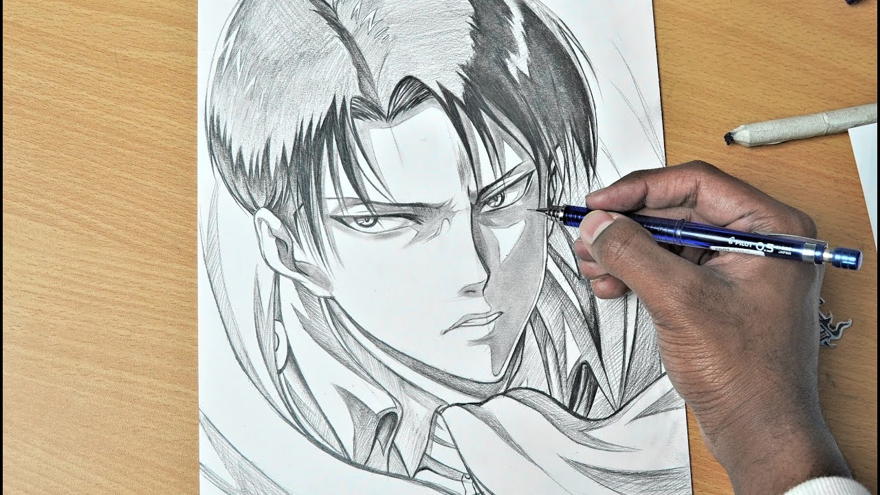 16 Drawings of Levi Ackerman from Attack on Titan  Beautiful Dawn Designs