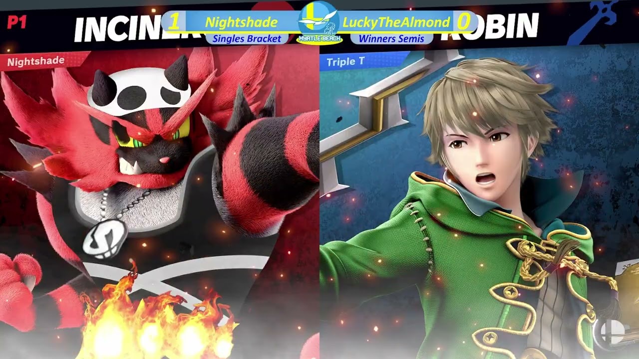 SocaSmash 166 Ultimate Singles: Nightshade (Incineroar) vs LuckyTheAlmond (Robin) Losers Quarters