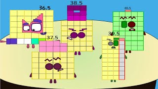 Numberblocks Band Halves 7