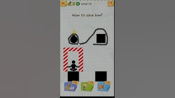 How To Save Him ? Draw2save level 73  #draw #games #draw2save
