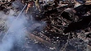 Raw: 1 Dead in Central Indiana House Explosion