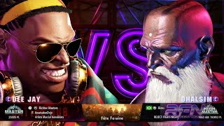 Street Fighter 6 - Richter Masters (Dee Jay) vs Xisto (Dhalsim)