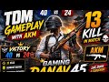 🔥 AKM TDM GAMEPLAY 🔥13 KILLS 🥵 | 40 VS 24 Victory 💥 Gaming Danav 45 🎮❤️