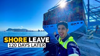My First Step On LAND After 120 DAYS AT SEA - Ship Shore Leave
