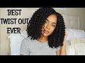 BEST TWIST OUT ROUTINE FOR FRIZZ FREE VOLUME, DEFINITION, LENGTH AND MOISTURE