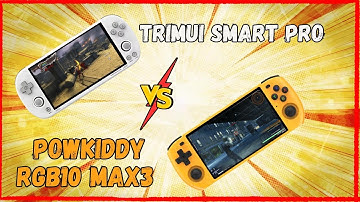 The Trimui Smart Pro Vs The Powkiddy RGB10 Max 3: Who is the $50 Horizontal King?