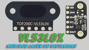 Sensor Laser VL53L0X : Medidor Laser de Distancia.