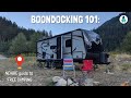 Boondocking 101 guide du dbutant sur le camping gratuit