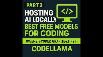 Hosting AI Locally Part 3 | Best Free Models for Coding | qwen2.5-coder, granite4:tiny-h, codellama