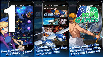 STRIKERS 1945 Collection Gameplay Walkthrough #1 (Android, IOS)