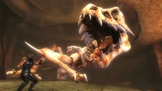 Ninja Gaiden Sigma  Bone Dragon Boss Fight hard Mode