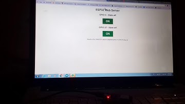 Web server cu ESP32