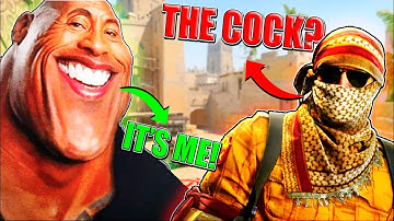 THE ROCK in CS2? | Funny Moments