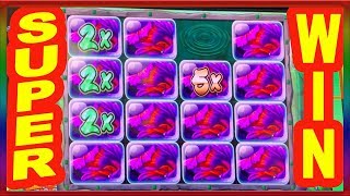 ** MEGA WIN ON NEW KONAMI ** CATCH FOUR ** SLOT LOVER **