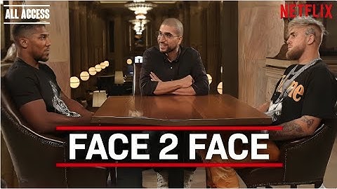 ALL ACCESS: Jake Paul vs. Anthony Joshua Face 2 Face Interview | Volledige aflevering
