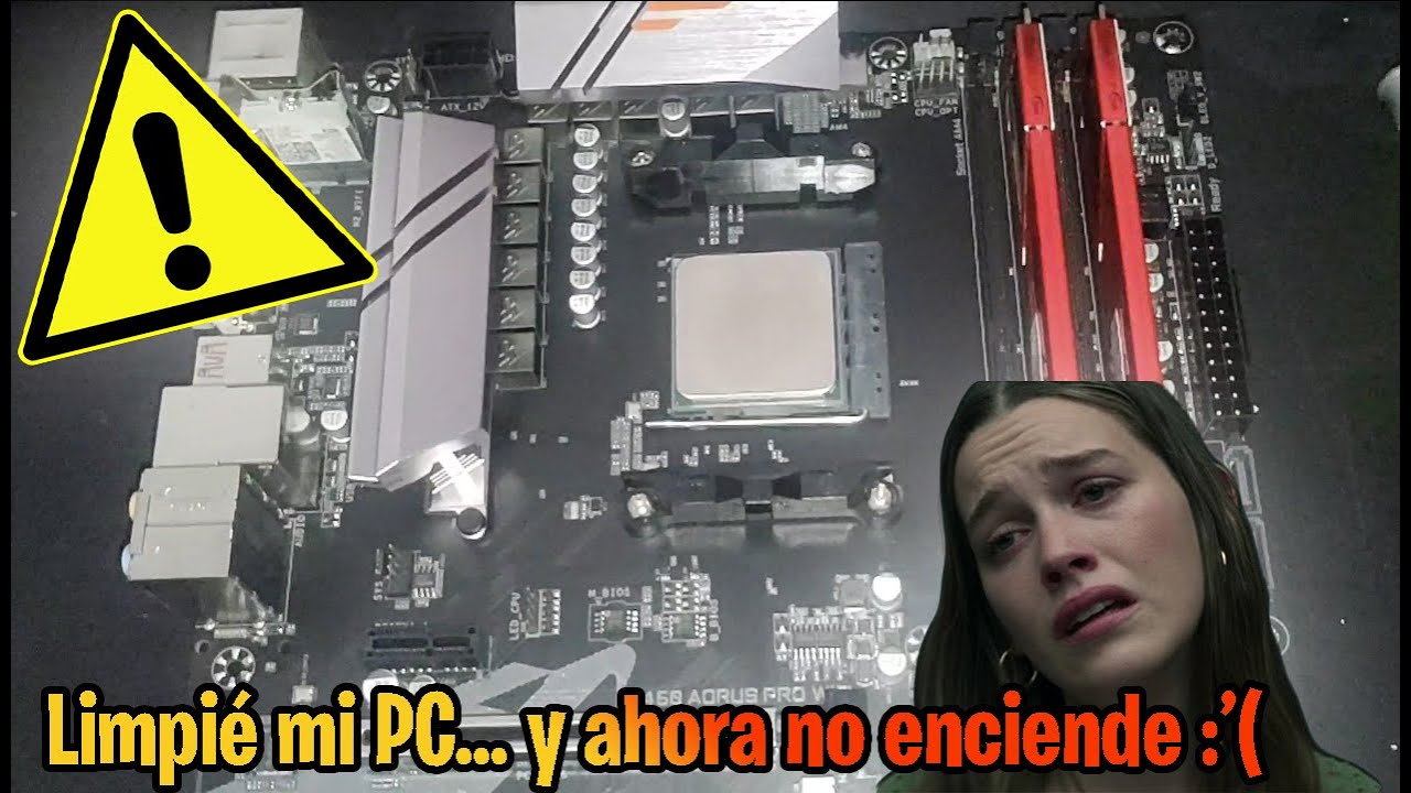 Le di limpieza a mi PC... y ya no enciende 😳 - YouTube