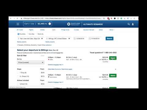 Chase-Expedia Booking Issue