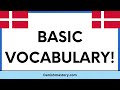 Learn basic danish vocabulary 1 compilation