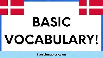 Learn Basic Danish Vocabulary #1! (Compilation)