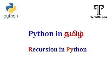 #19 | Python Tutorial for Beginners | Recursion-Tamil