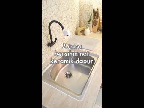 Video: Bagaimana hendak membersihkan sinki batu tiruan di dapur?