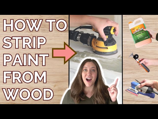 How to Remove Paint from Wood - Wood Finishes Direct