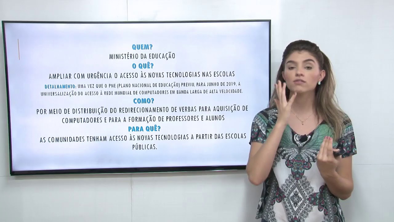 Redação - Analfabetismo digital: Um problema no Brasil - Profa. Bela