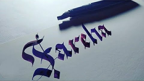 Calligraphy name for "Fareha".|WhatsApp status.