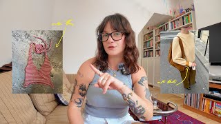 what to knit/crochet vs. what to buy new