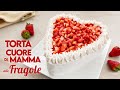 TORTA CUORE DI MAMMA ALLE FRAGOLE Ricetta Facile - Fatto in Casa da Benedetta