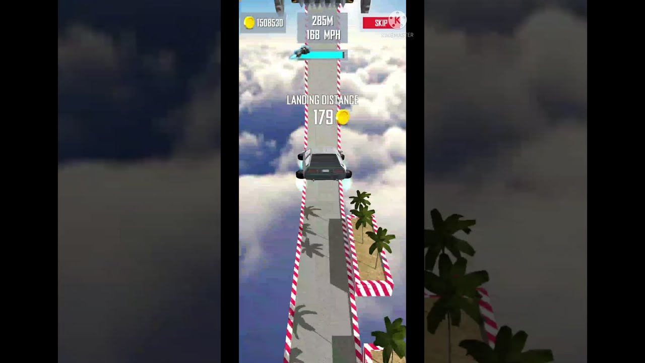 Mega Ramp Car jumping I don't know how the level 7 got completed @