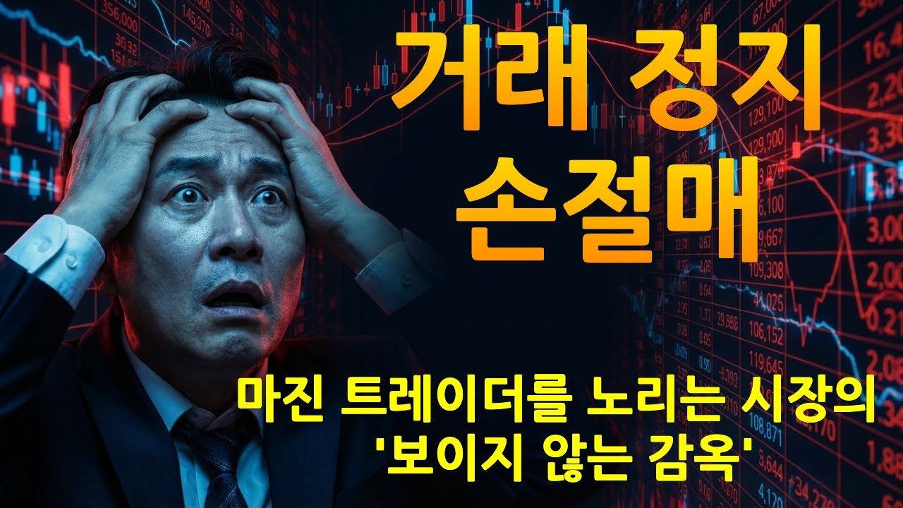 ⁣빌린 돈으로 투자한 결과는: 거래 정지와 손절매 주문의 결정적 한계 | 예측 불가능한 시장의 개입, 거래 정지(Stock Halts)