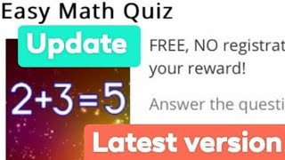 Easy math quiz answers, +2.4 ROBUX, Latest Updated Verson