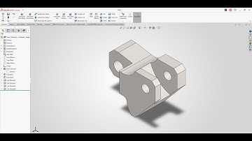 SolidWorks CSWA Exam Question | Easy Part Modeling Tutorial + Editing Explained