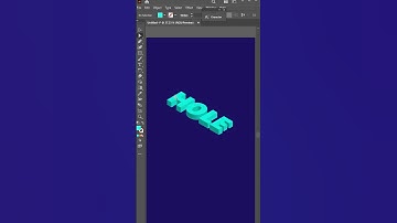 Easy way to create 3d deep text effect in illustrator - Illustrator tutorials