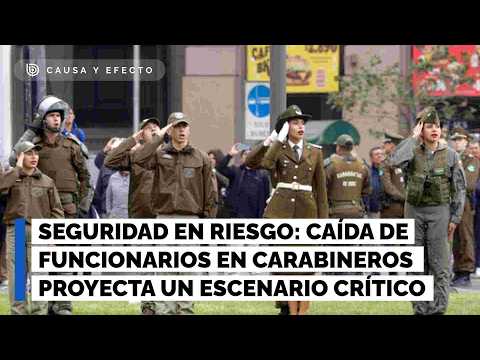 Crisis de personal en Carabineros: déficit crítico amenaza seguridad pública para 2030