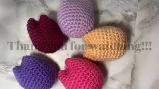 Crochet Mini Tulip | Easy to follow by Angel knits too 111 views 6 months ago 5 minutes, 41 seconds