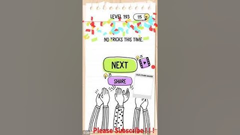 brain test level 193 answer or walkthrough