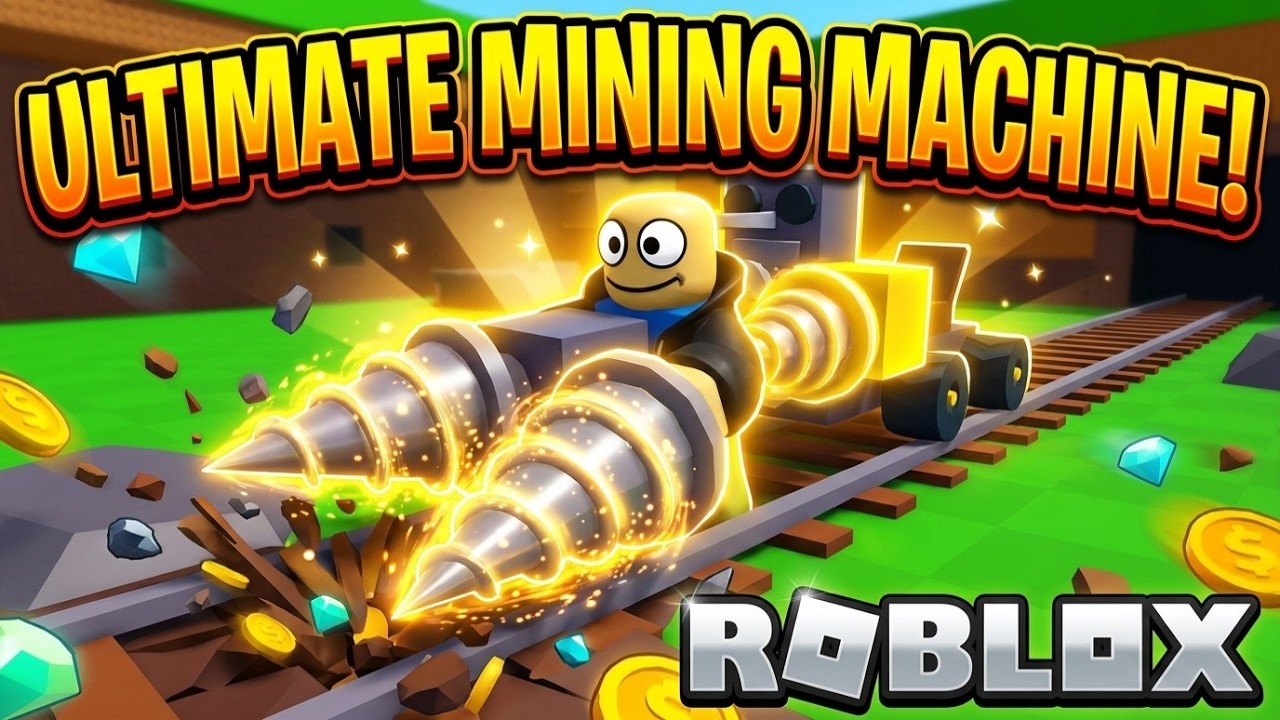 Náhled videa pro Postav si těžební stroj⛏️ od Mining Factory | Roblox | Gameplay, bez komentáře, Android