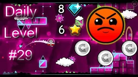 Geometry Dash World! (Daily level #29) Simple Sun by Usermatt18
