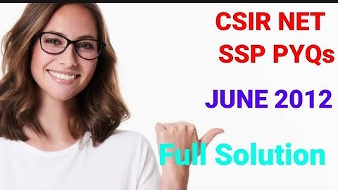 PHYSICS - CSIR NET | Solid State Physics PYQs June 2012 Full Solution | Ganti