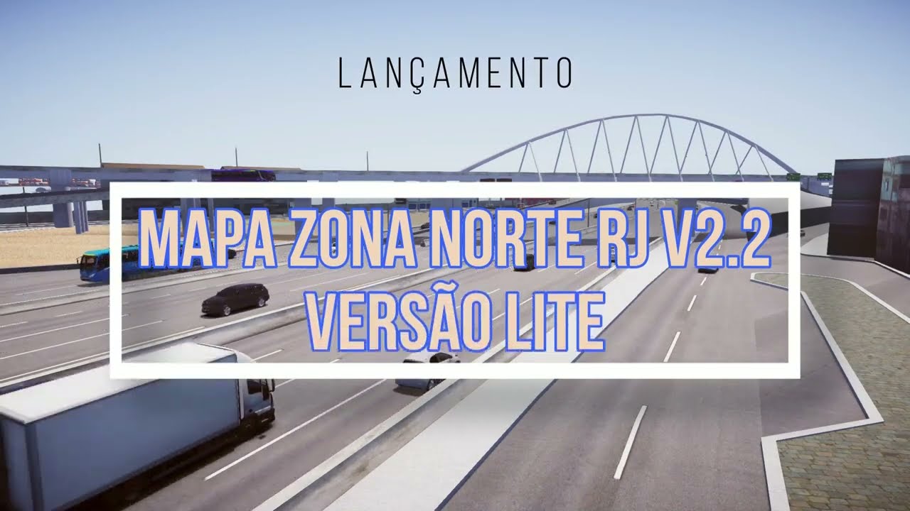 Mapa  Zona Norte/RJ e Caixas v2.1 “LITE” (fase3) – Proton Bus Simulator -  Lukas Gameplays