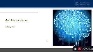 2.1 Basics of machine translation
