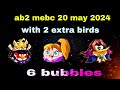 Angry birds 2 mighty eagle bootcamp mebc 20 may 2024 with 2 extra birds redstellaab2 mebc today