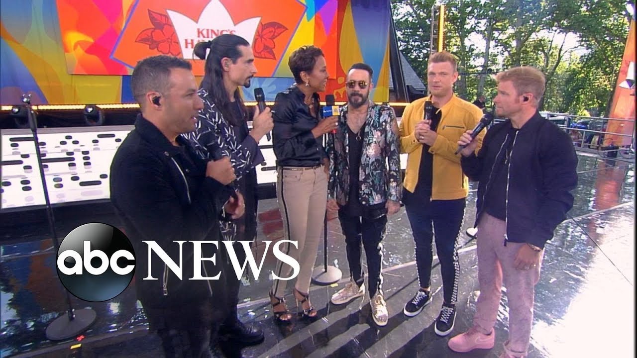 Catching up with the Backstreet Boys live on 'GMA'