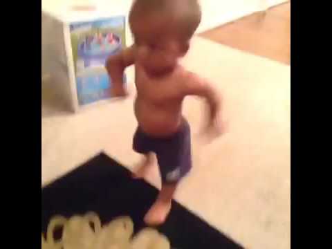 Funny little boy with big head - YouTube