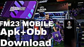 FOOTBALL MANAGER 2023 MOBILE 14.3.1// APK ANDROID & IOS WINTER UPDATE