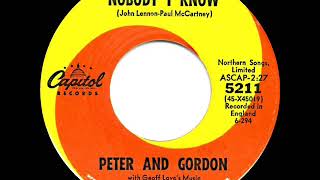 1964 HITS ARCHIVE: Nobody I Know - Peter and Gordon