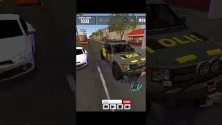 mobil polisi ngebut oleng #idbssimulator #mobilpolisi #shortgame #shortvideo